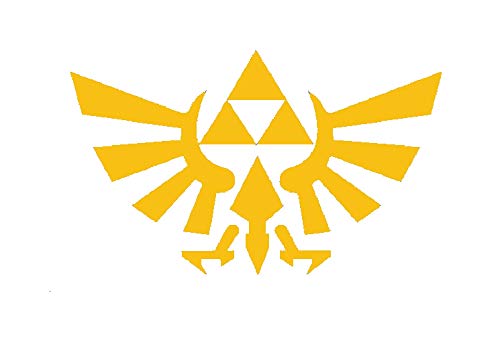 Legend of Zelda Gold Yellow CCI Decal Vinyl Sticker