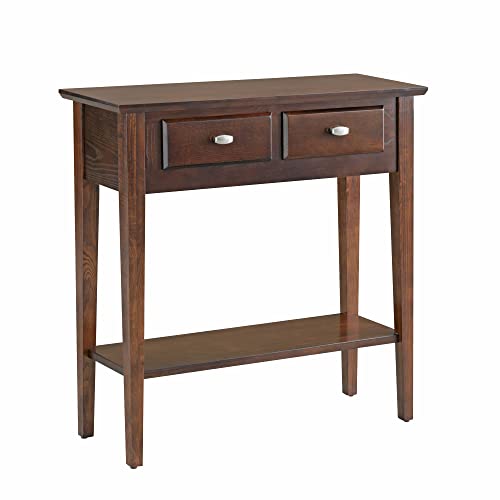 Leick Home Two Drawer Sofa Table Hall Console