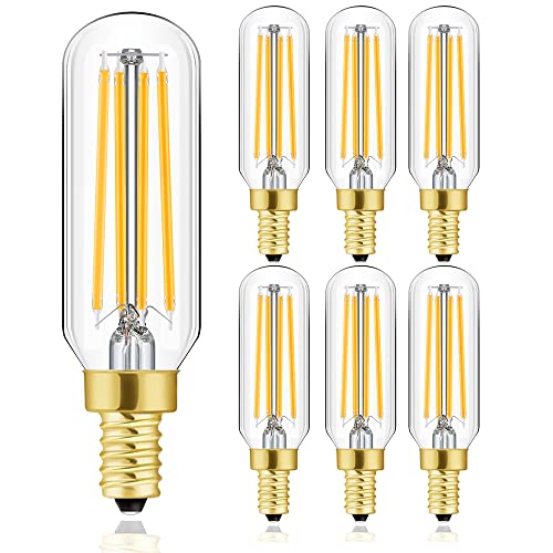 Leools E12 LED Bulb, 100W Equivalent Dimmable Chandelier Light Bulbs 6-Pack