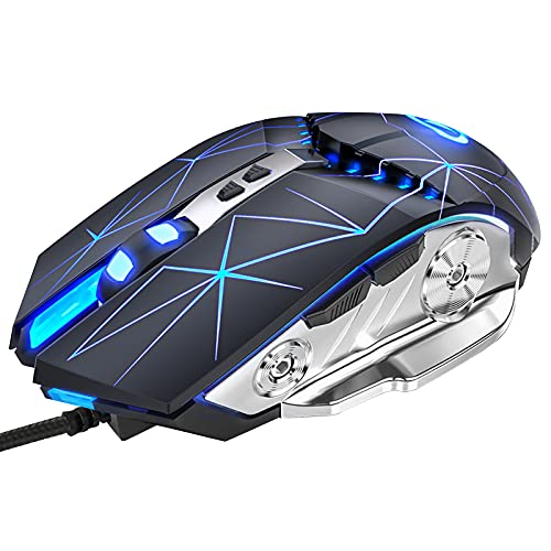 LETGOALL Silent Click Gaming Mouse