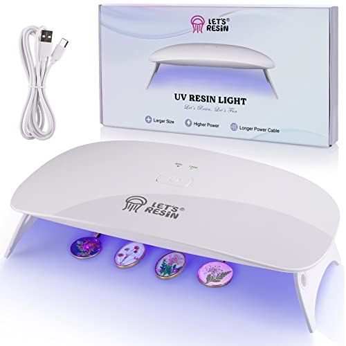 Winartton UV Light for Resin Curing, 54W UV Resin Light Lamp for