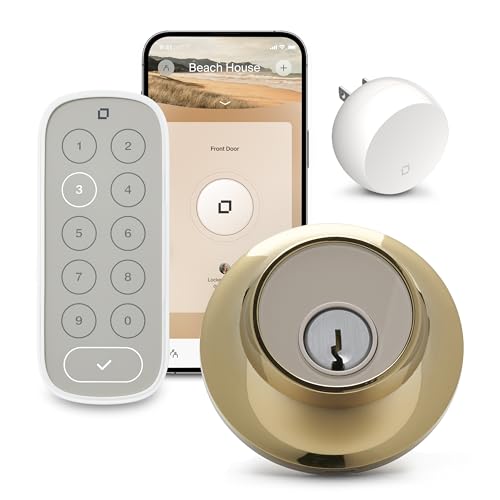 Level Lock WiFi Smart Lock & Keypad - Keyless Entry & Remote Control