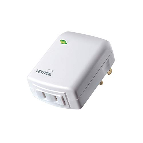 Leviton Decora Smart Plug-in Dimmer - Zigbee Certified, White