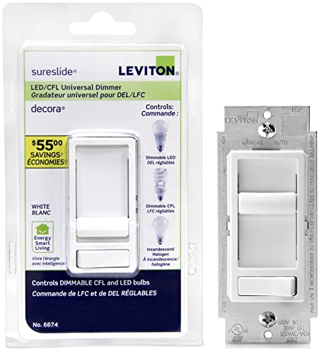 Leviton SureSlide Dimmer Switch
