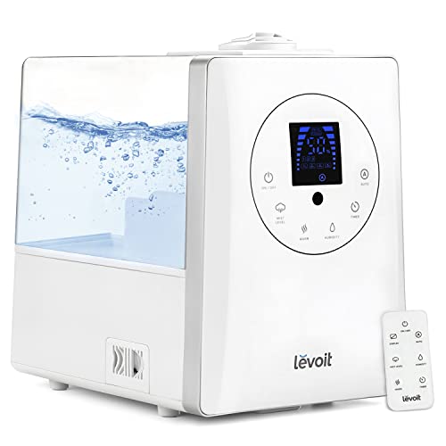 LEVOIT Bedroom Humidifier with Essential Oil Diffuser