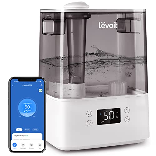 LEVOIT Humidifiers - Smart App & Voice Control, Rapid Humidification