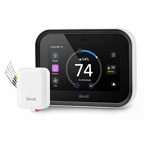 Bosch Thermotechnology BCC50 Wi-Fi Thermostat-Works with Alexa and Google  Assistant, All-in-One, Touch Screen, Safety Control, Smart Home, White