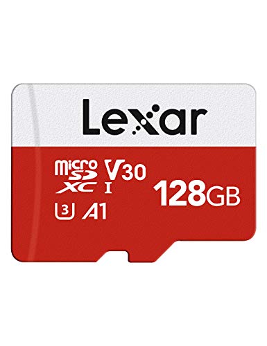 Lexar 128GB Micro SD Card - High-Speed, Large Capacity Storage