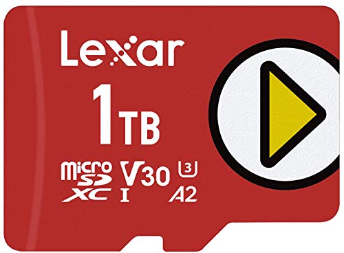 Lexar PLAY 1TB microSDXC UHS-I Micro SD Memory Card