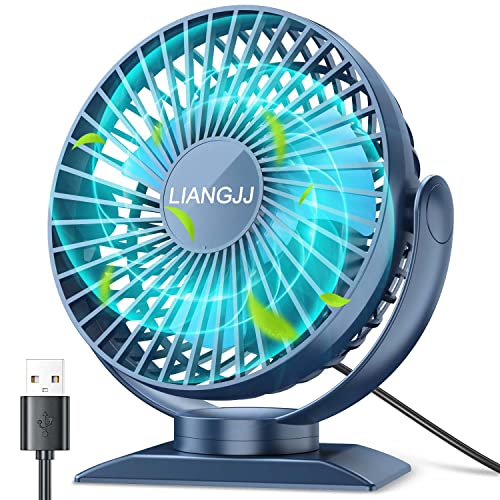 LiangJJ 6.5-Inch Small Desk Fan