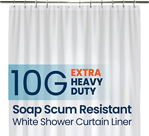 LiBa Shower Curtain Liner - Waterproof PEVA Shower Liner
