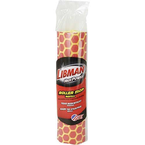 Libman Roller Mop With Scrub Brush Refill