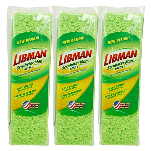 Libman Scrubster Mop Refill Pack