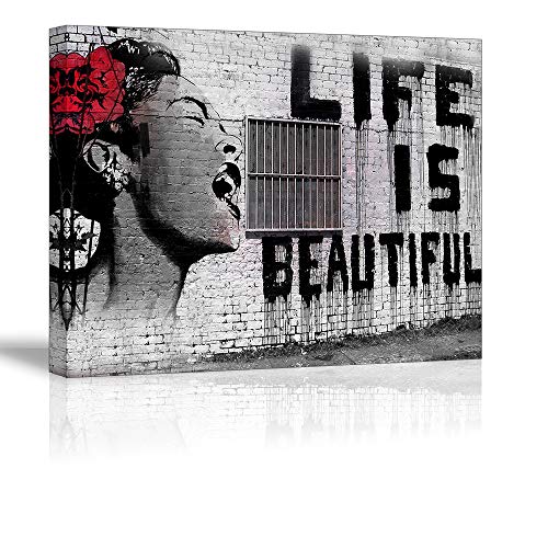 Life is Beautiful Canvas Wall Art