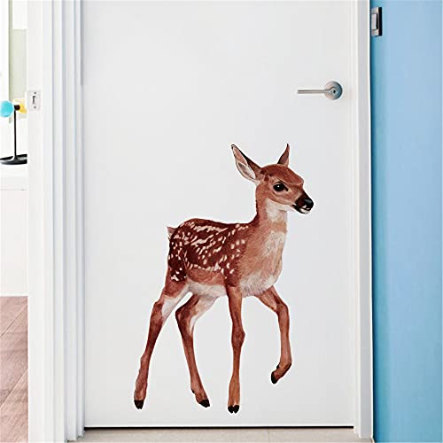 Lifelike Cute Lovely Deer Doe Wall Stickers