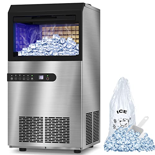 LifePlus Commercial Ice Maker Machine 100Lbs/24H