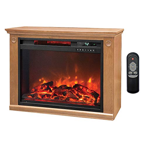 Lifesmart Electric Portable Fireplace Space Heater
