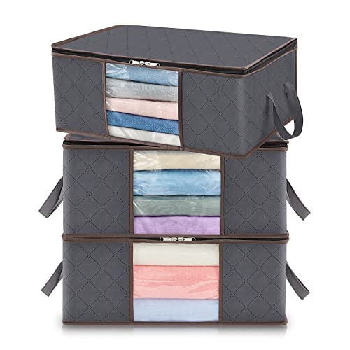 Lifewit Folding Storage Bin for Clothes and Blankets