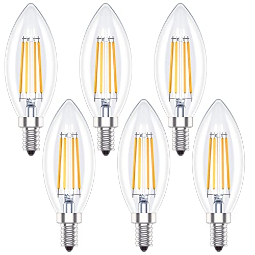 Ligheet E12 Led Bulb 4W Candelabra Ceiling Fan Light Bulbs
