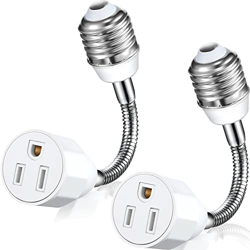 Light Socket to Plug Adapter - Versatile and Convenient