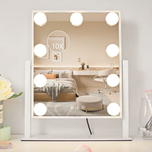 LED Vanity Lights For Mirror, Consciot Hollywood Style Vanity