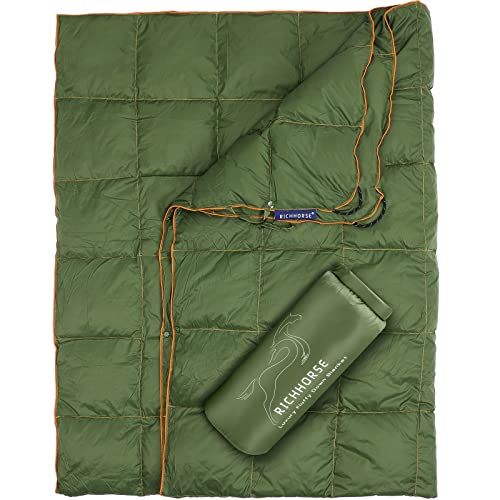 Lightweight, Packable, Puffy, Wearable, Water Resistant, Backpacking Quilt