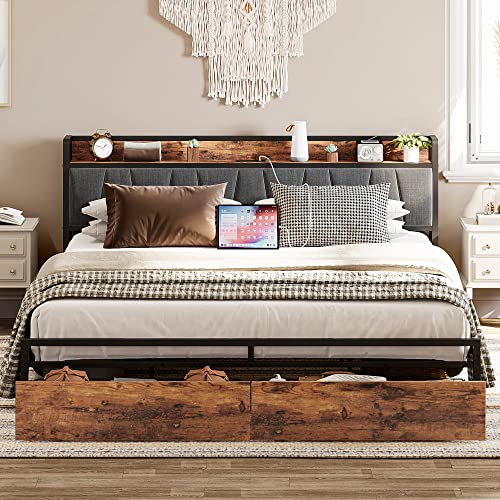 LIKIMIO King Size Bed Frame