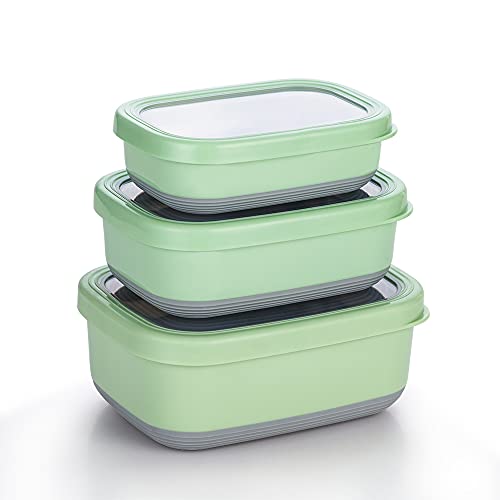 Lille Home Premium Stainless Steel Food Containers