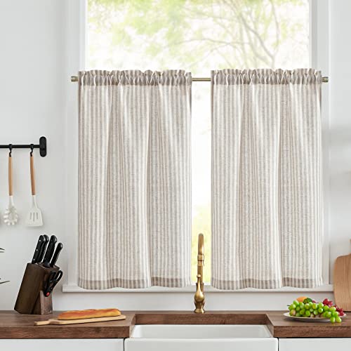 Linen Kitchen Curtains