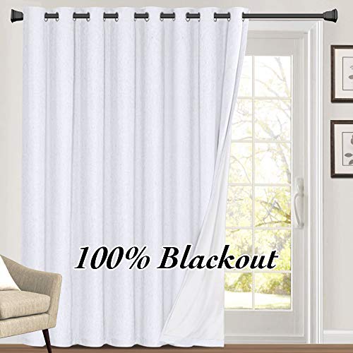 Linen Look Patio Door Curtain