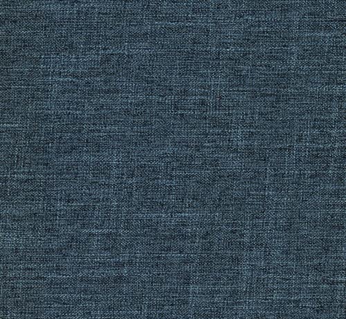 Linen Textile Fabric Futon Cover - Aqua
