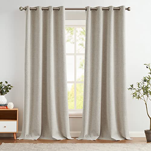 Linen Textured Curtains