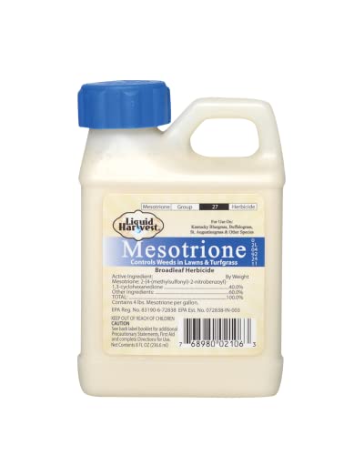 Liquid Harvest Mesotrione - Powerful Weed Killer for Lawns