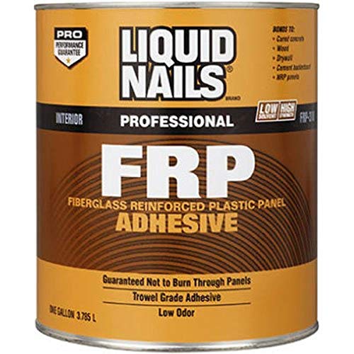 Liquid Nails Fiberglass Reinforced Panel Adhesive (FRP-310),1 gal