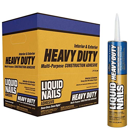 Liquid Nails LN-903 Heavy Duty Construction Adhesive, 12 Pack