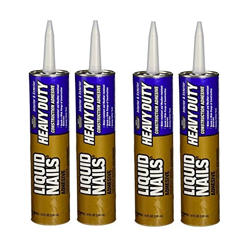 Liquid Nails LN-903 Heavy Duty Construction Adhesive - 4 Pack