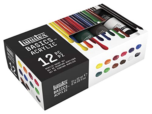 Liquitex Basics Acrylic Paint Set - Assorted Color