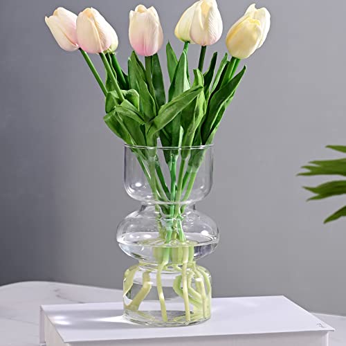 LiteViso Clear Decorative Glass Vase