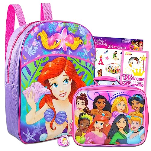Little Mermaid Mini Backpack with Lunch Box