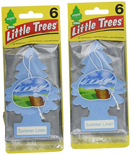 Little Trees Summer Linen Air Freshener - 12 Pack