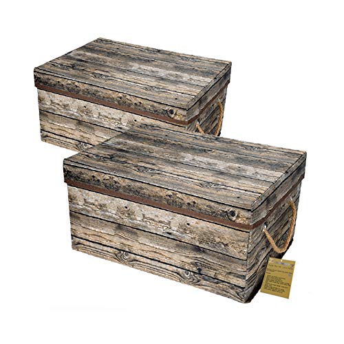 Livememory Decorative Storage Boxes with Lid