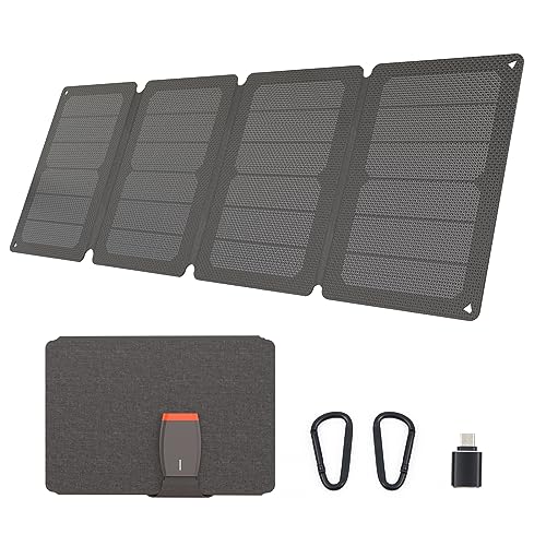 LMENGER 36W Solar Panel with Fast Charging