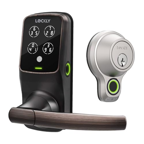 Lockly Secure Plus Keyless Entry with 3D Fingerprint Sensor