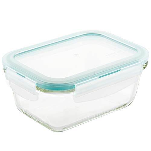 LOCK & LOCK Purely Better Glass 14 oz Food Storage Container with Lid