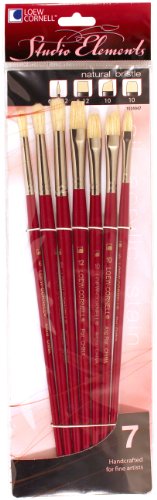 Loew-Cornell Studio Elements Large Bristle Brush Set