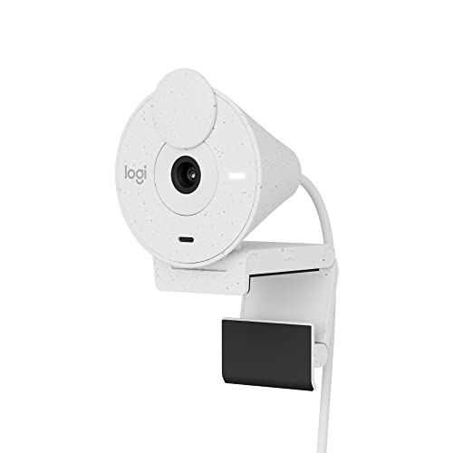 Logitech Brio 300 Webcam with Privacy Shutter