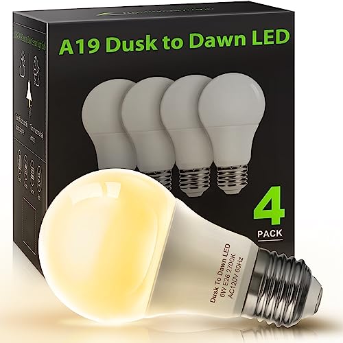 LOHAS Dusk to Dawn Sensor Light Bulbs