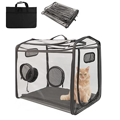 LONABR Pet Dryer Box - Portable and Foldable Dog Crate Dryer Cage