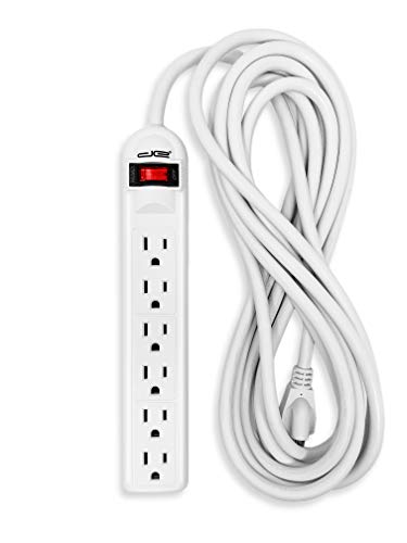 Long Power Strip with Surge Protection