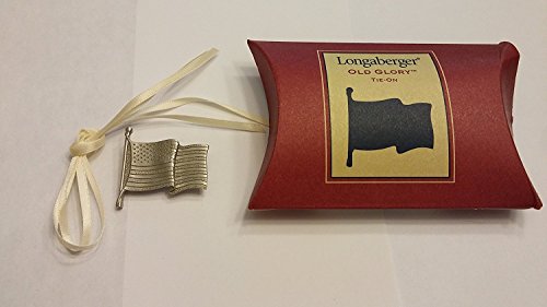 Longaberger 2001 Old Glory Basket Tie-On